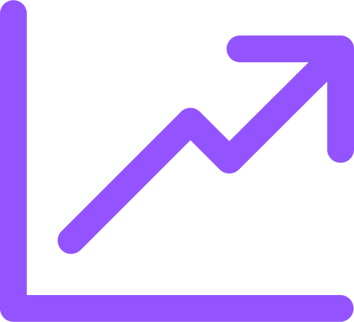Smart and impactful strategy icon representing digital growth